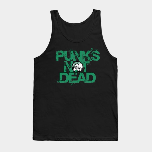 Punks Not Dead. Tank Top by NineBlack